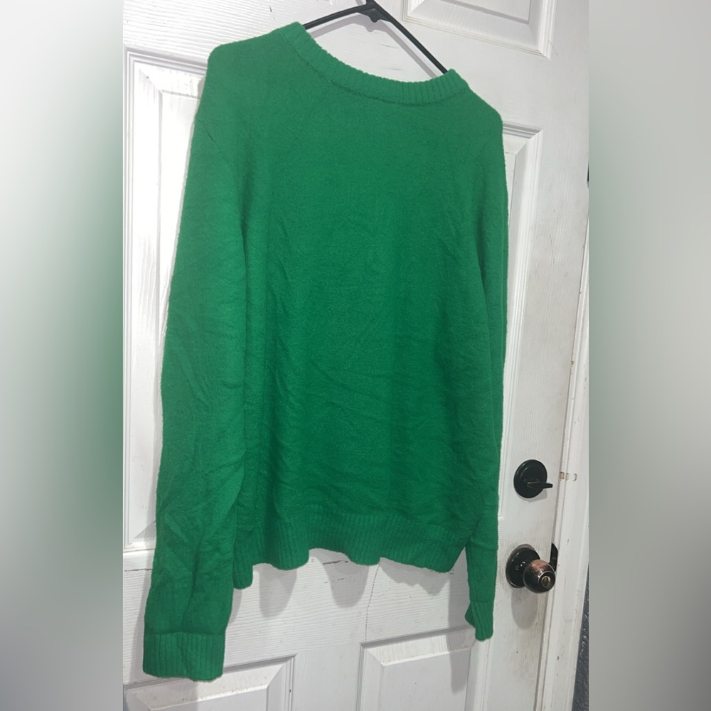 Wicked green sweater with pink glitter logo Size XXL #glamour #wickedtheatre - Picture 5 of 5